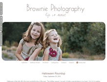 Tablet Screenshot of browniephotography.com